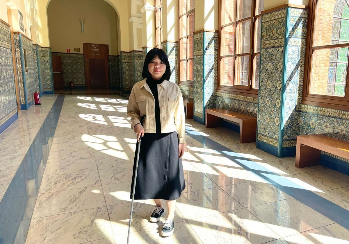 Phuong Ma en la Facultad de Derecho de la UVa.