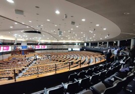 El Parlamento Europeo, en una imagen de la semana pasada.