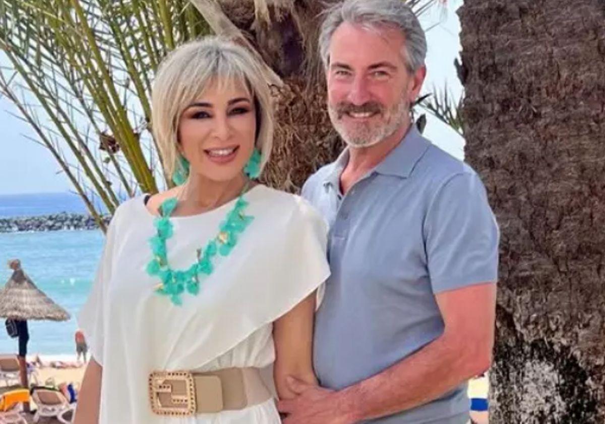 Ana María Aldón y Eladio.