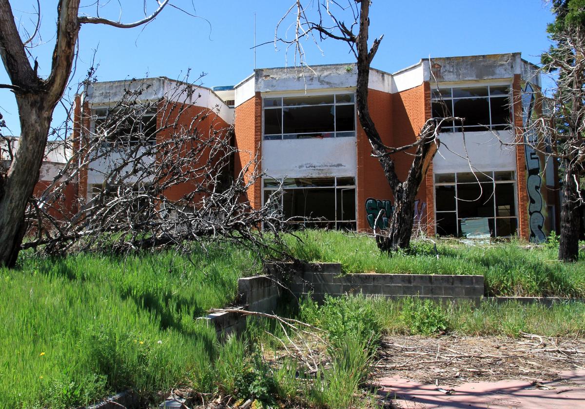 Estado actual del colegio Saint Michael.