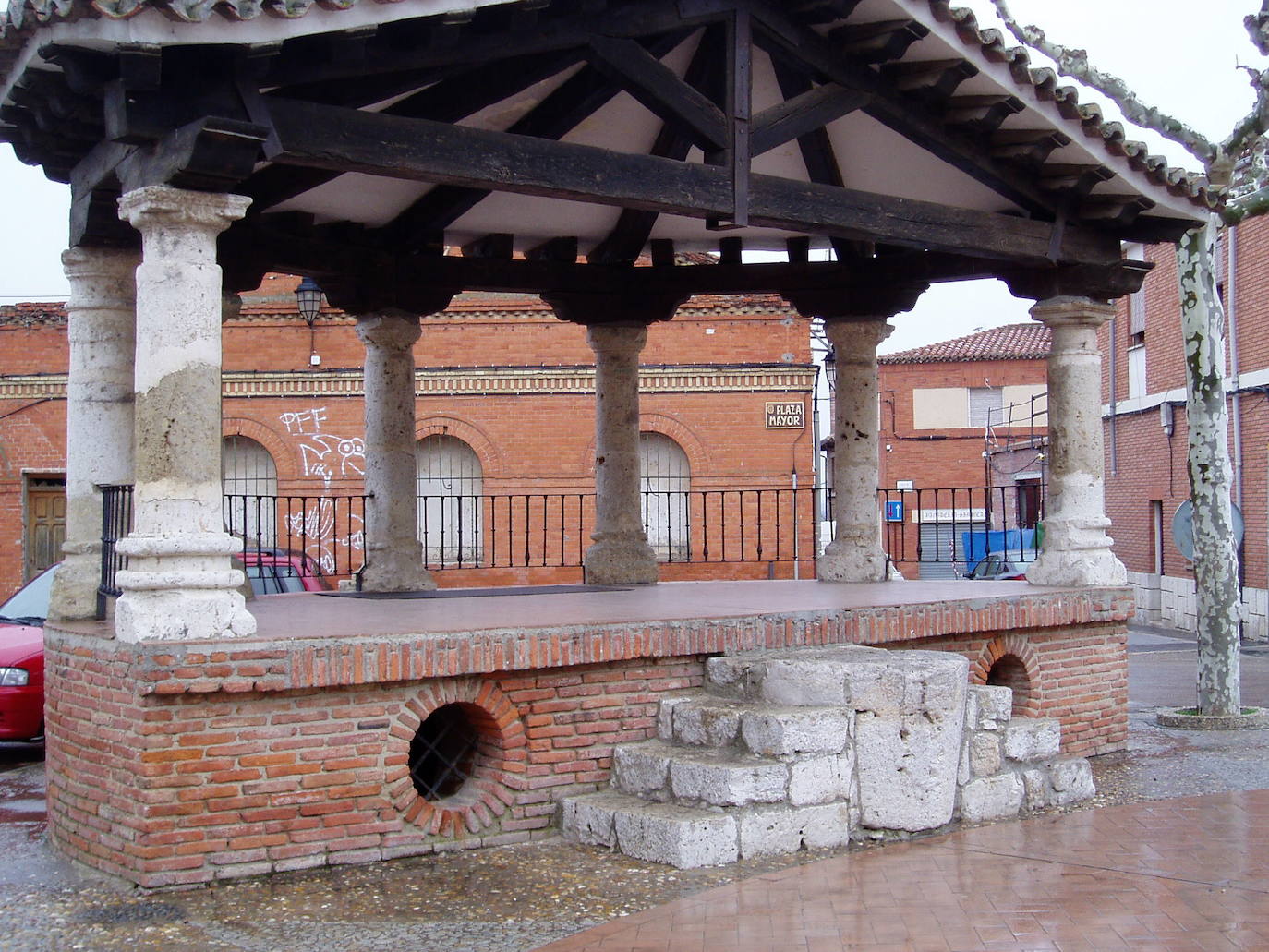 Plaza Mayor de Simancas.