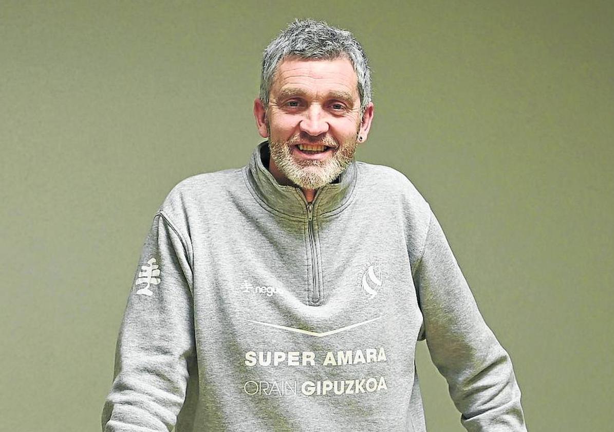 Imanol Álvarez, en Bidebieta.