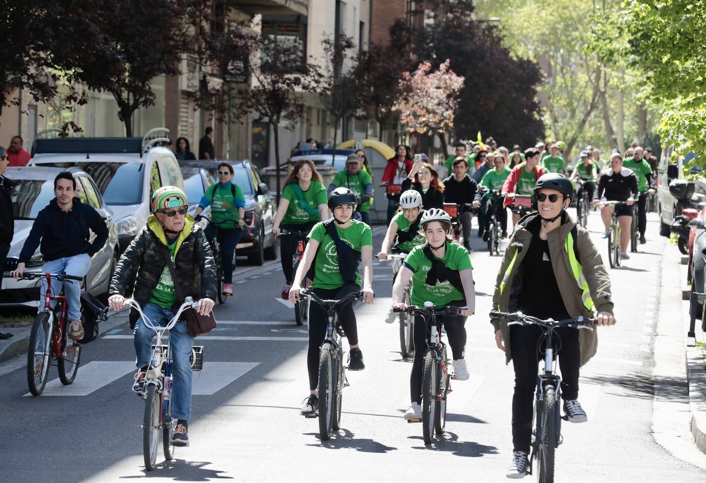 Gran bicicletada del IES La Merced