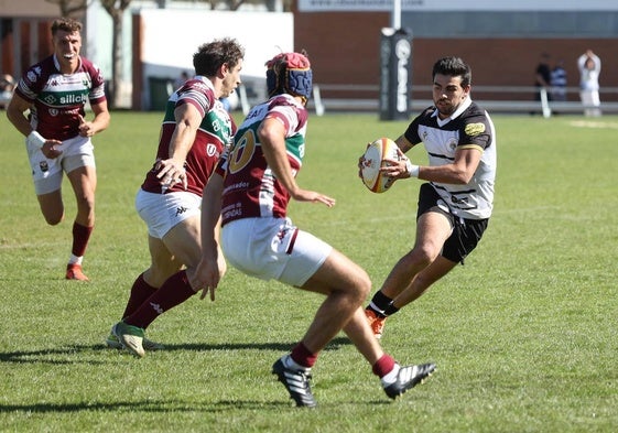 Partido de ruyby disputado en los campos de Pepe Rojo, en Valladolid
