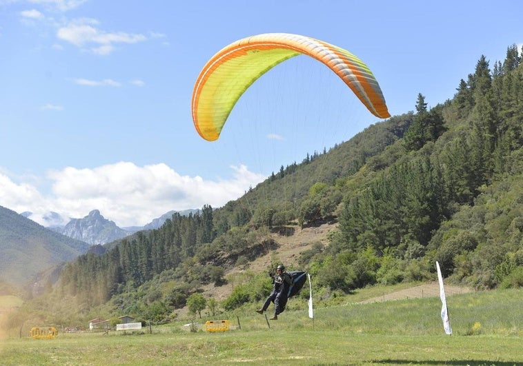 Un parapente, en una imagen de archuvo.