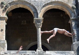 Una de las piezas creadas por los alumnos para mostrar en Sepúlveda.