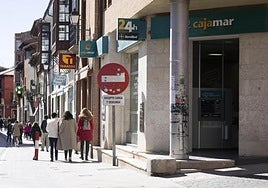 Oficina bancaria en Tordesillas.