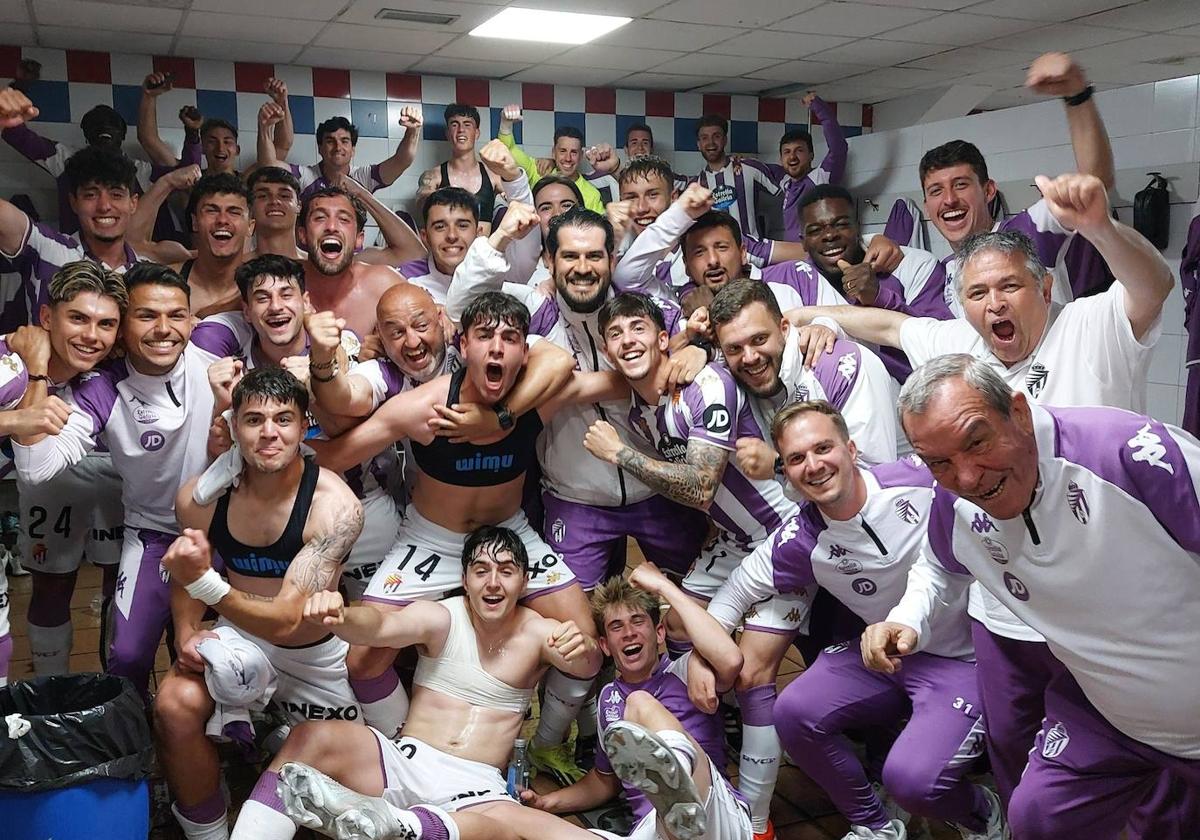 El Real Valladolid Promesas sorprende al Langreo y ya avista la permanencia