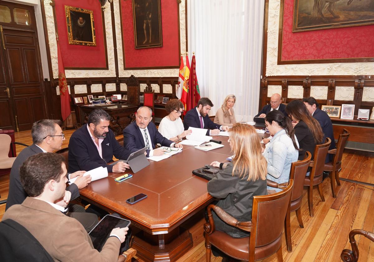 Junta de Gobierno Local del Ayuntamiento de Valladolid celebrada este lunes.