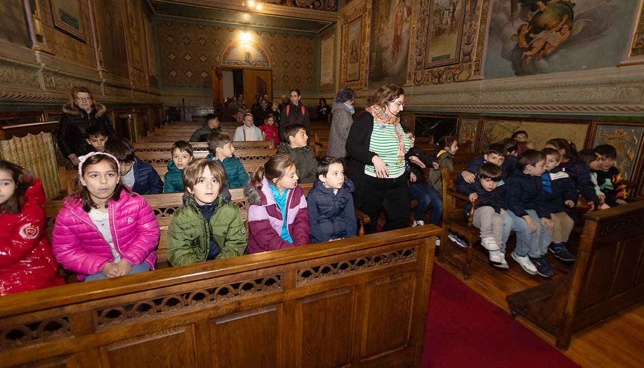 Visita infantil al arte sacro del Museo Diocesano