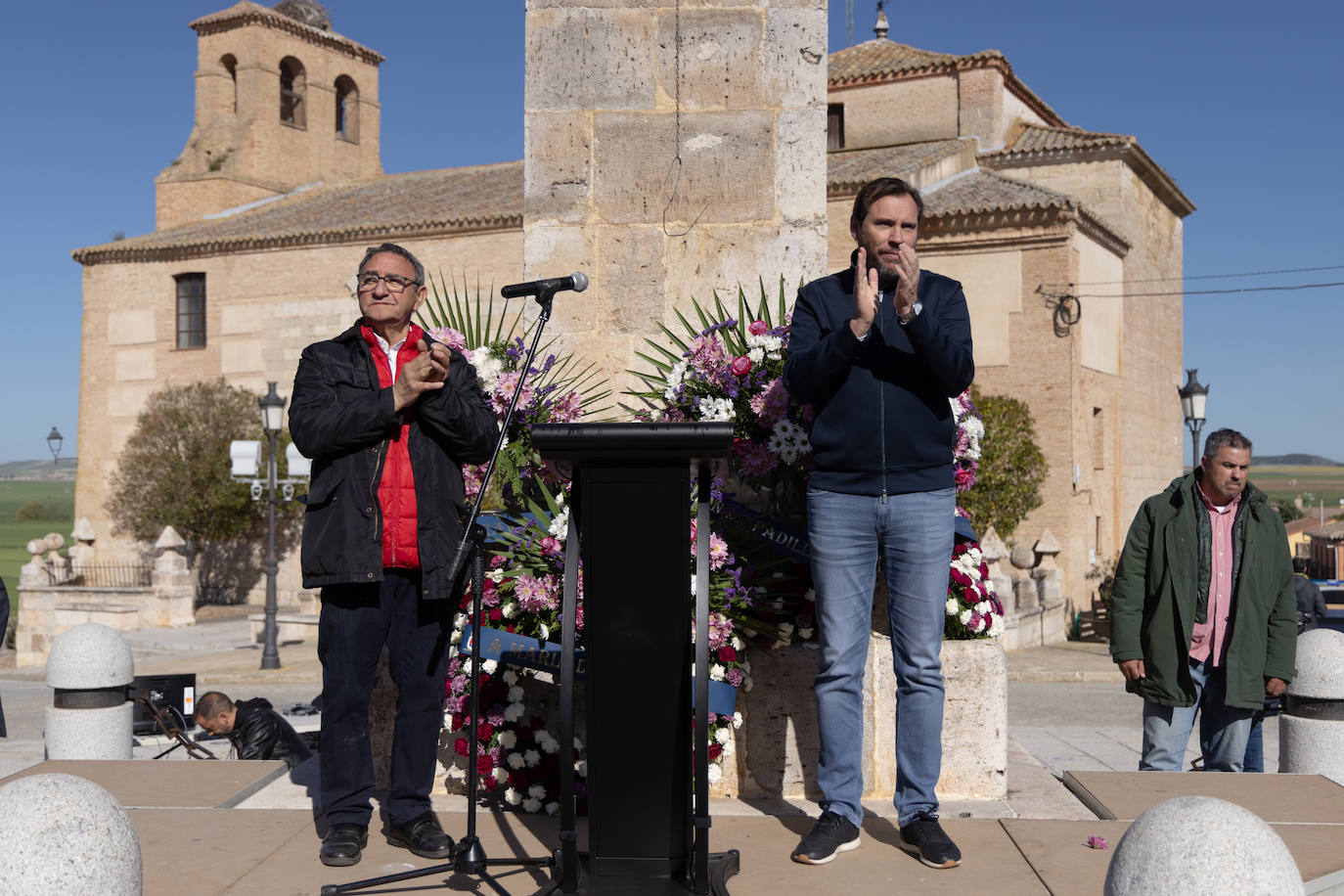 Políticos de todo signo se dan cita en Villalar de los Comuneros