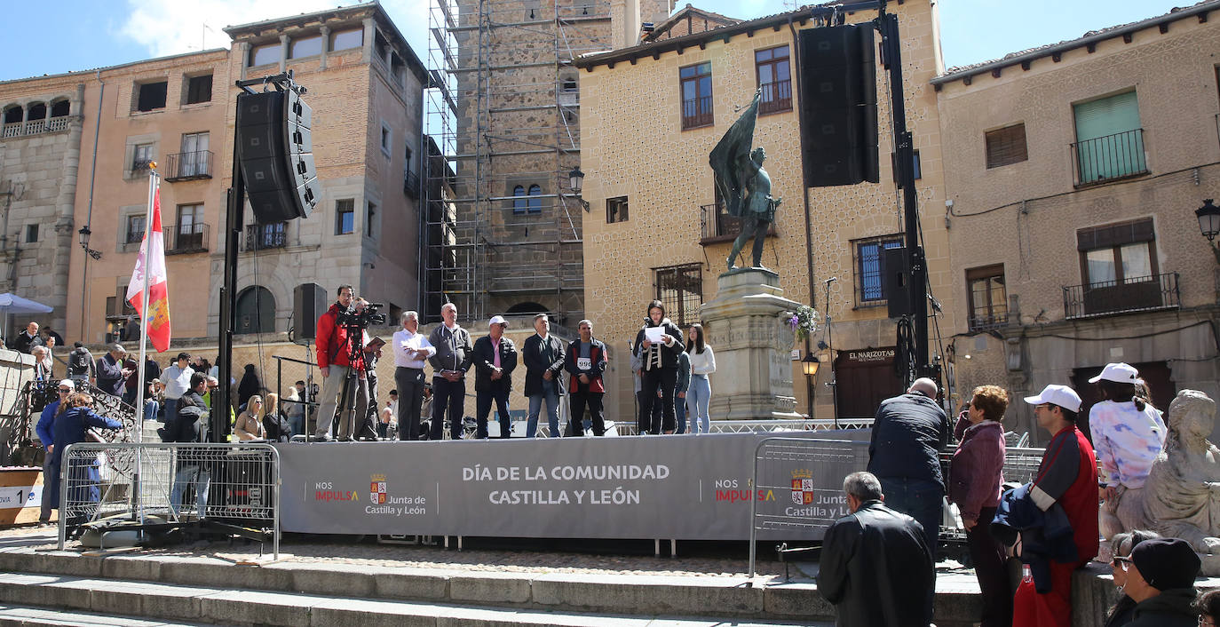 La fiesta segoviana de Castilla y León, en imágenes