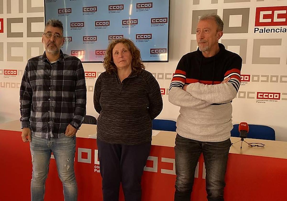 Gonzalo Diez, María Ángeles Hernández y Juan Carlos González.