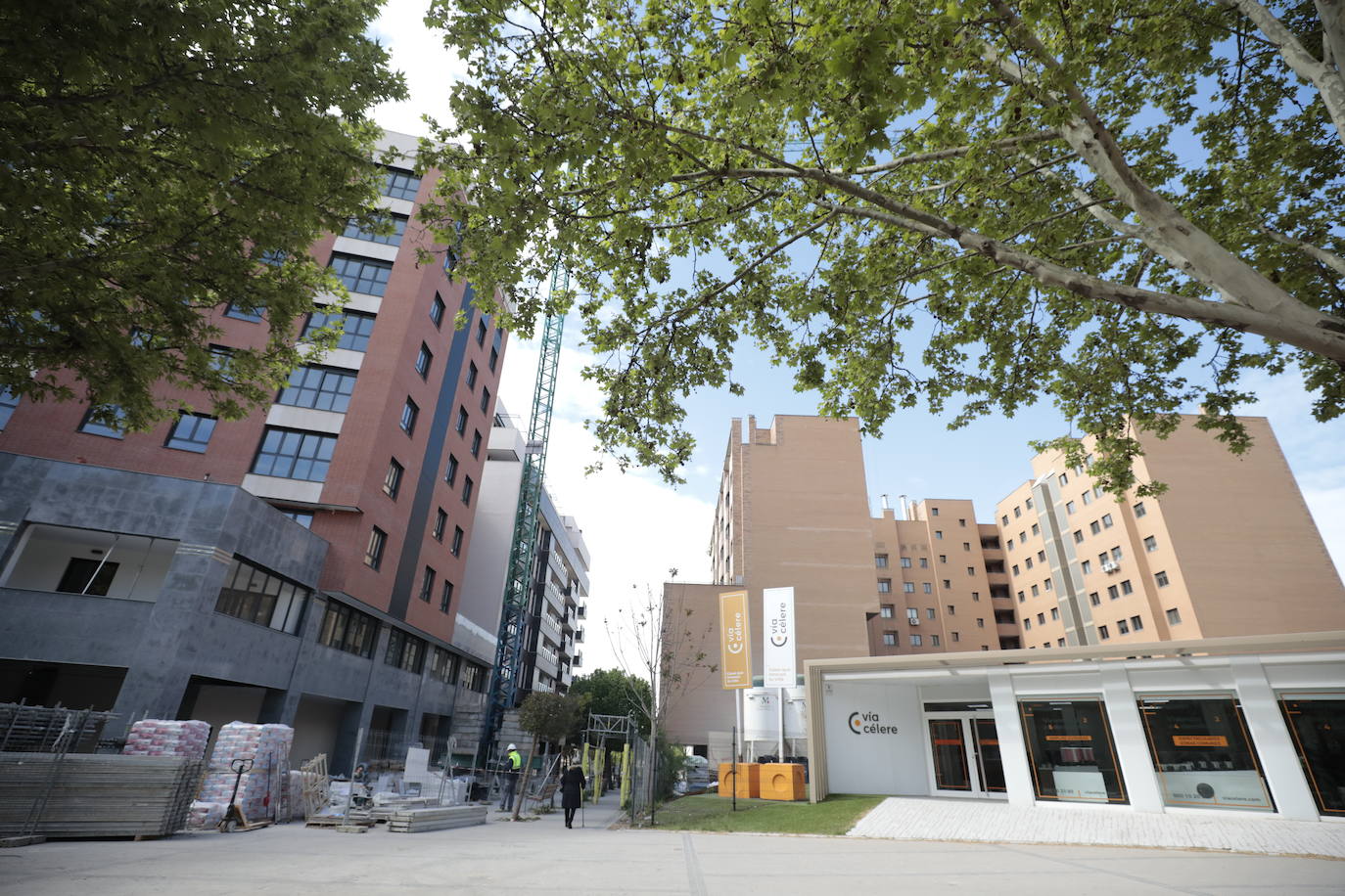 El solar de la plaza de Paquesol en Valladolid