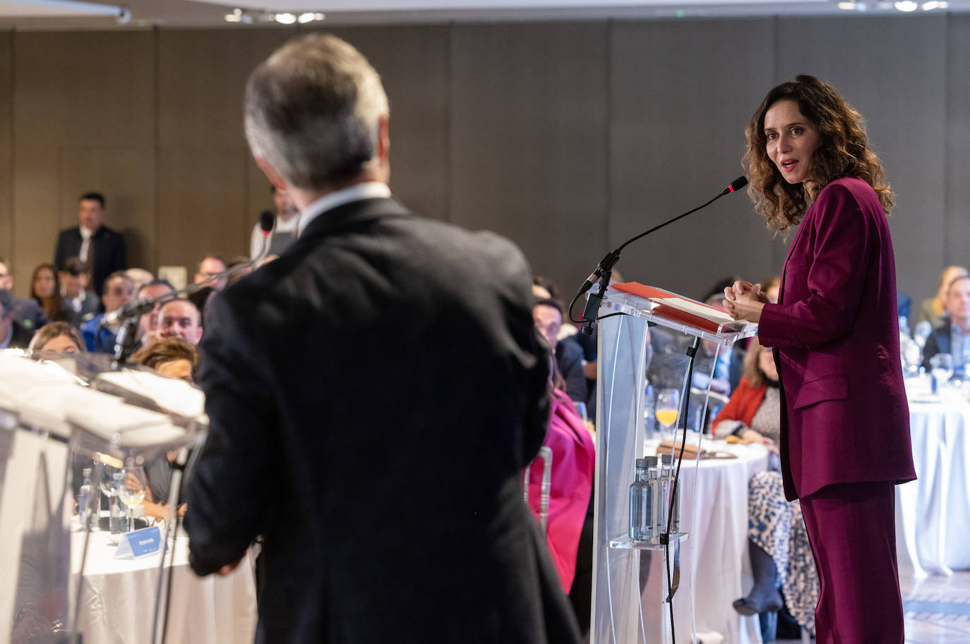 Isabel Díaz Ayuso, en el Foro Económico de El Norte de Castilla