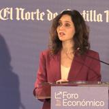 Intervención completa de Isabel Díaz Ayuso en el Foro Económico de El Norte de Castilla