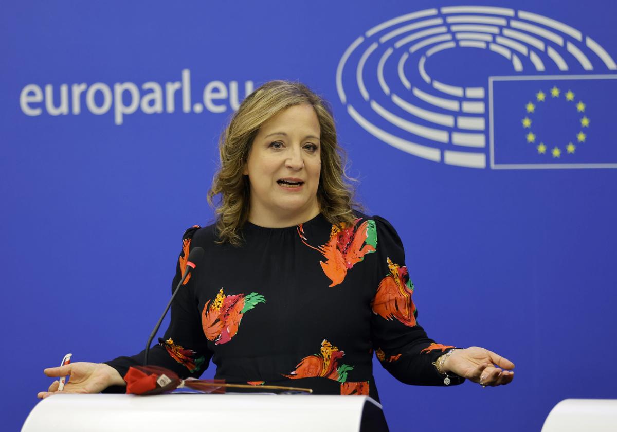 La vallisoletana Iratxe García, líder de los socialistas europeos en el Parlamento de la UE.