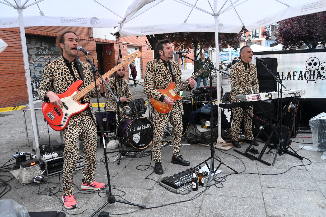 El concierto de The Iberians en Valladolid, en imágenes