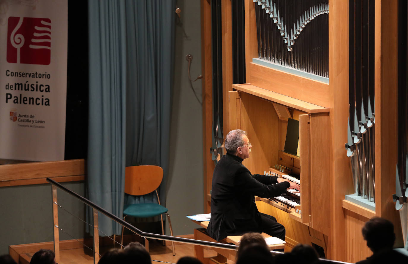 Así fue el concierto del organista del Papa en Palencia
