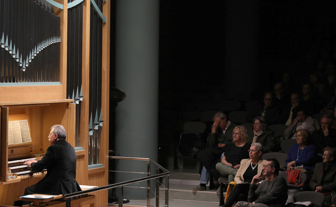 Así fue el concierto del organista del Papa en Palencia