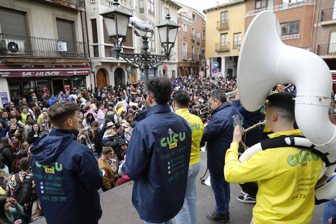 Las charangas de Peñafiel, en imágenes