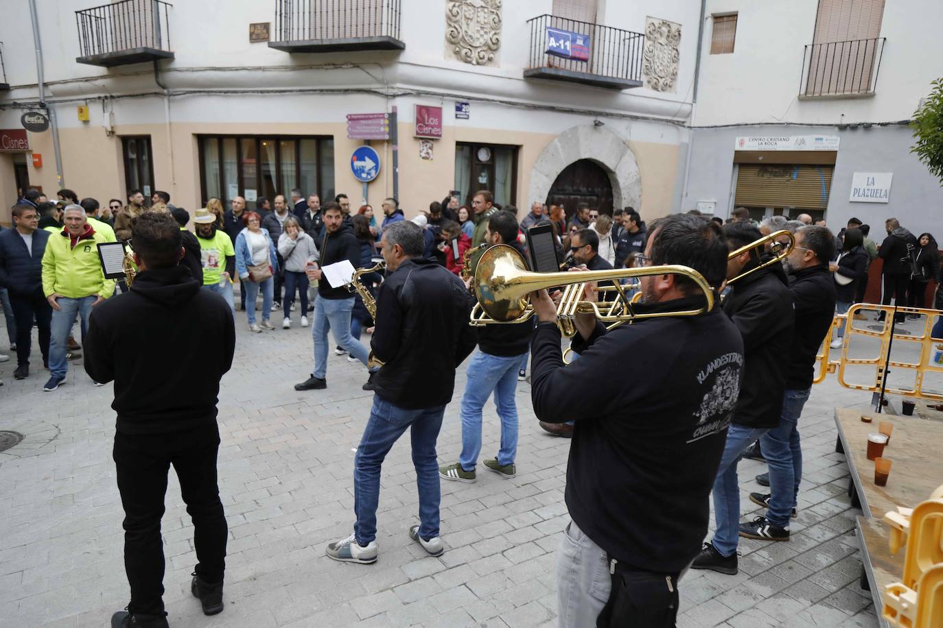 Las charangas de Peñafiel, en imágenes