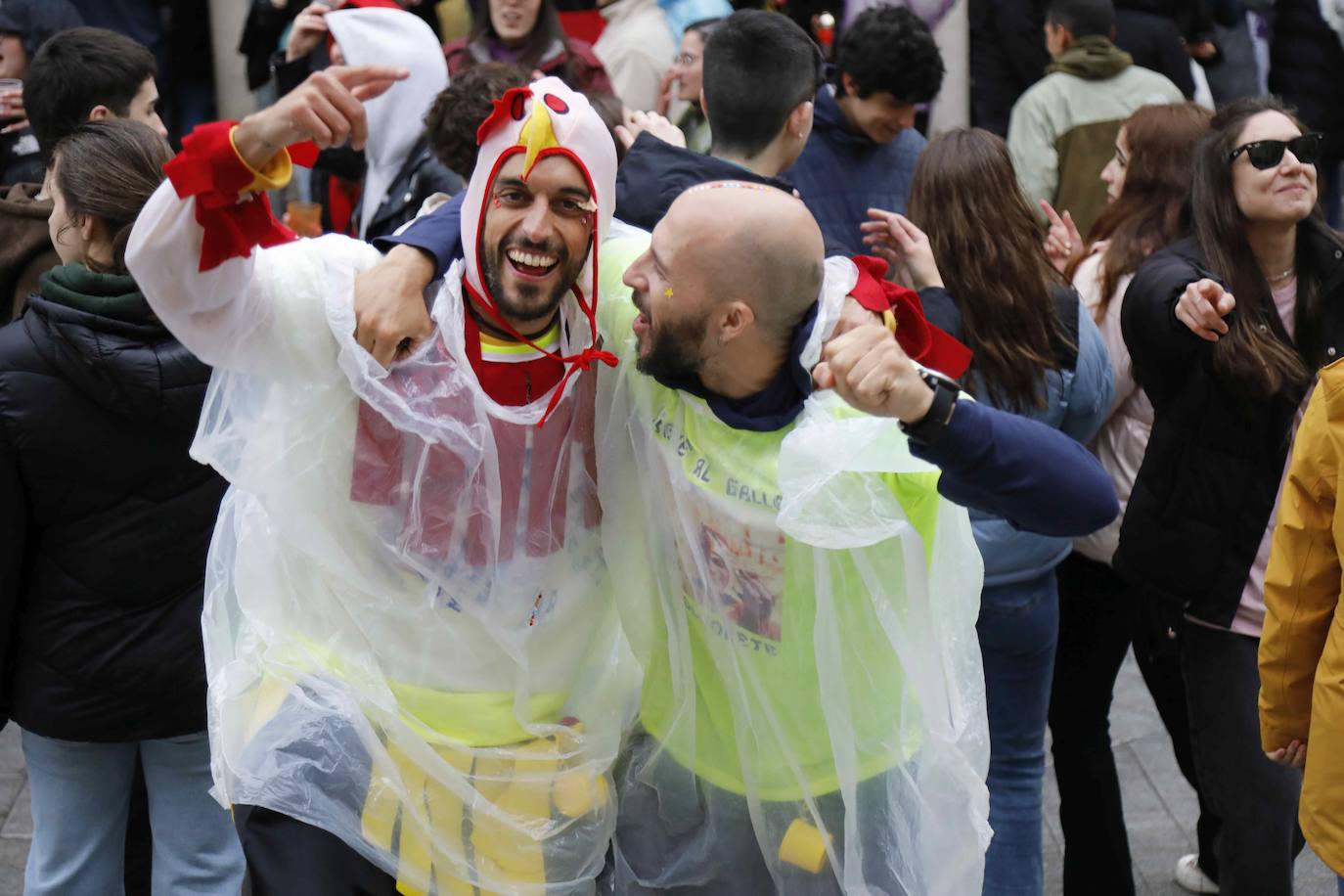 Las charangas de Peñafiel, en imágenes