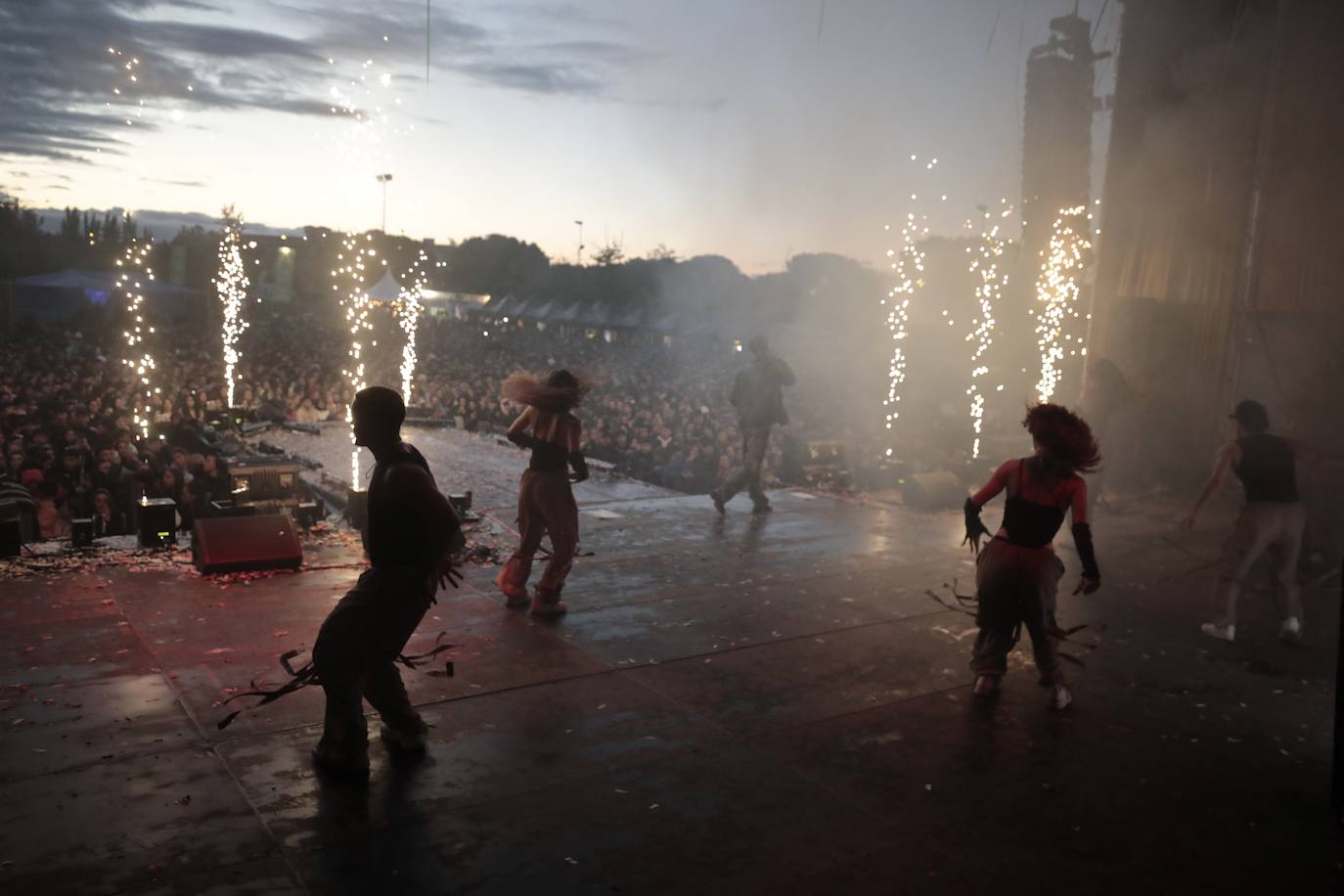 El Monoloco pone a bailar a Valladolid