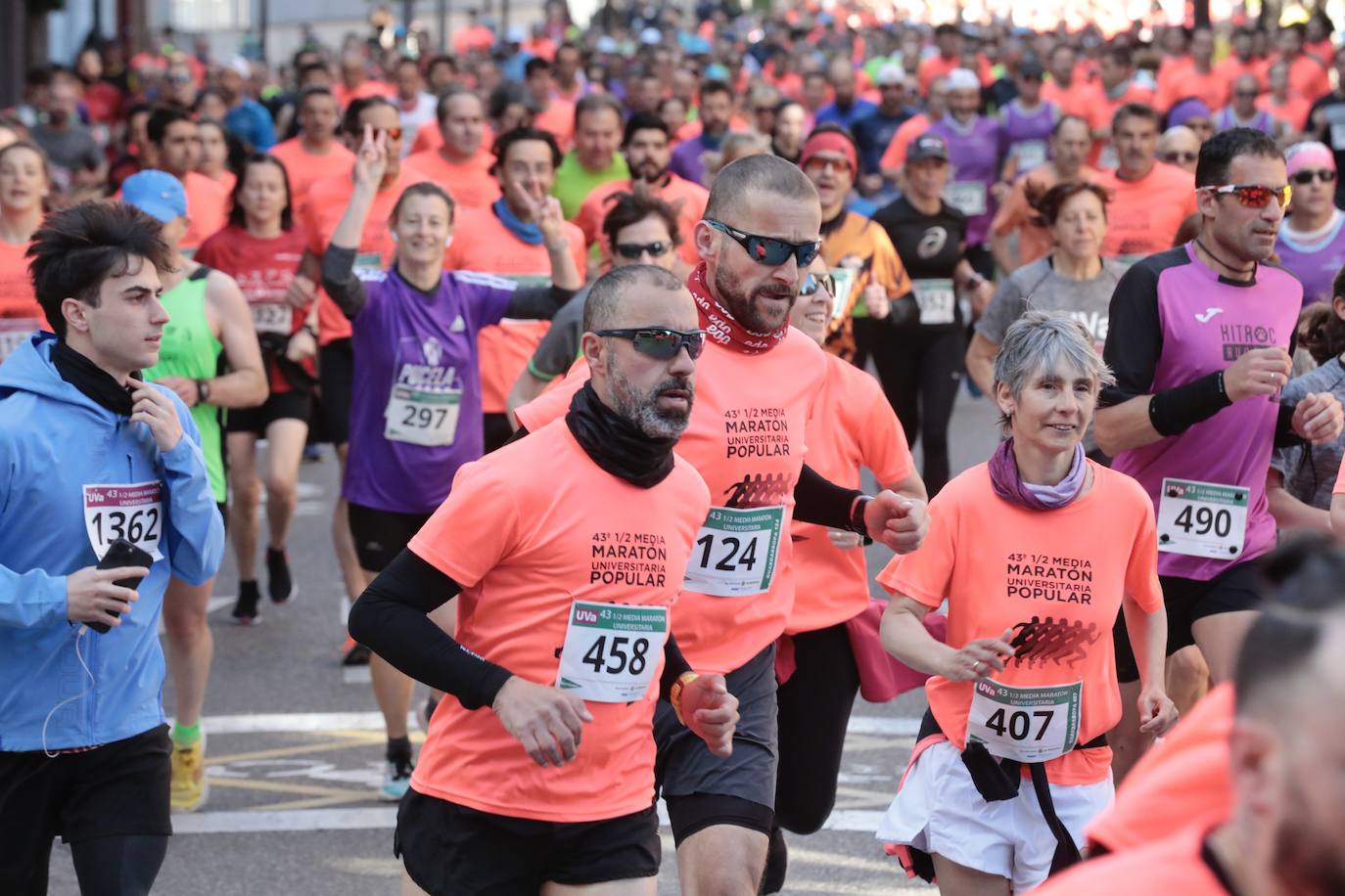 La 1/2 Media Maratón Universitaria, en imágenes