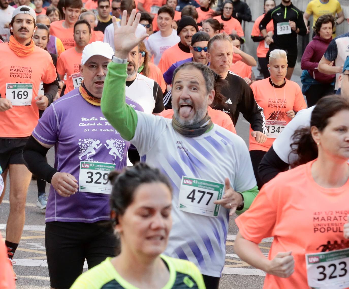 La 1/2 Media Maratón Universitaria, en imágenes