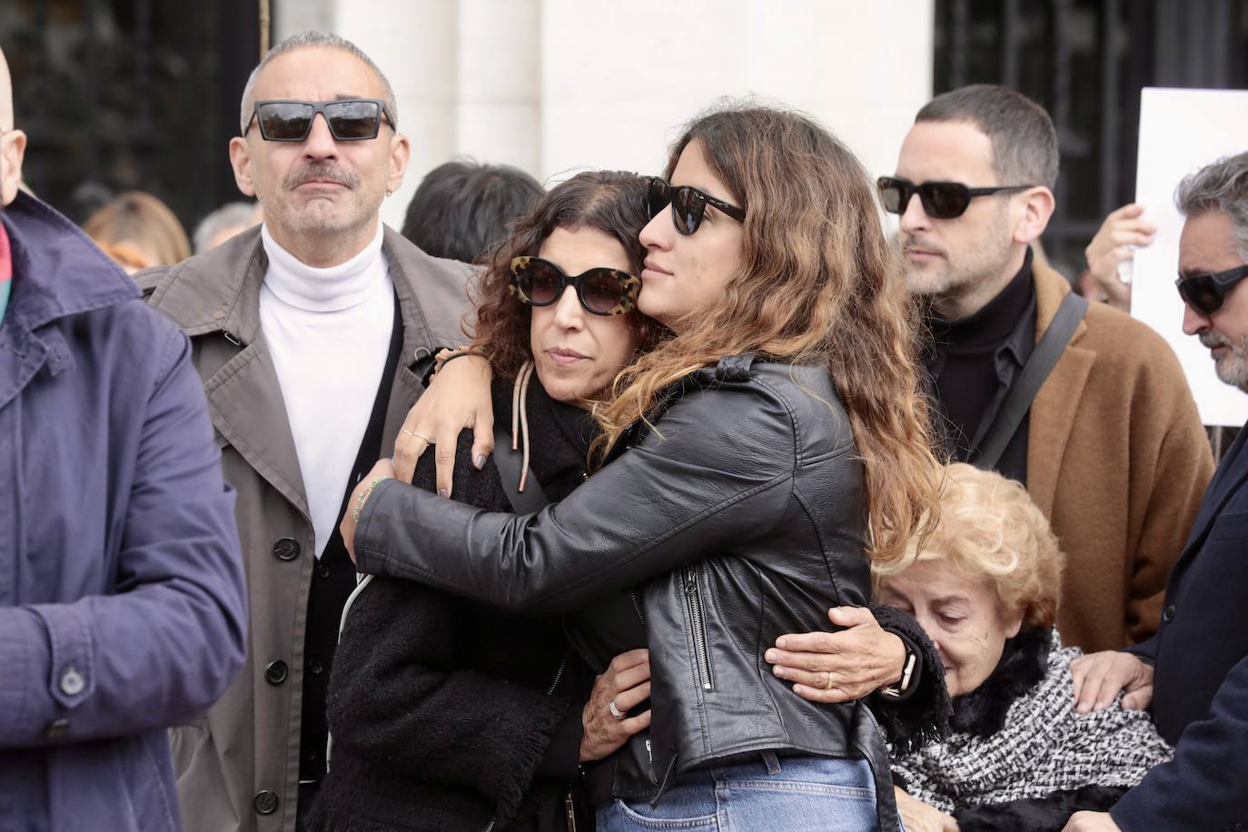 El homenaje a Sergio Delgado en la Plaza Mayor, en imágenes