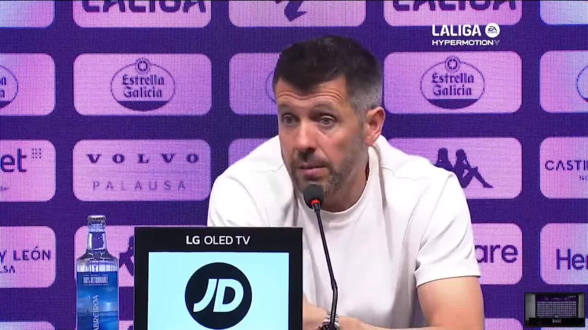 Rueda De Prensa De Paulo Pezzolano Tras La Victoria Del Real Valladolid ...