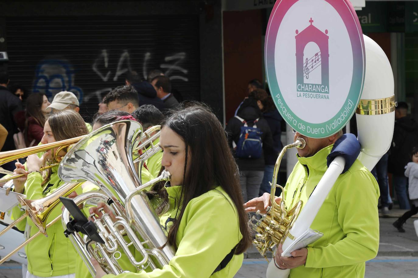 La segunda jornada de charangas de Peñafiel, en imágenes