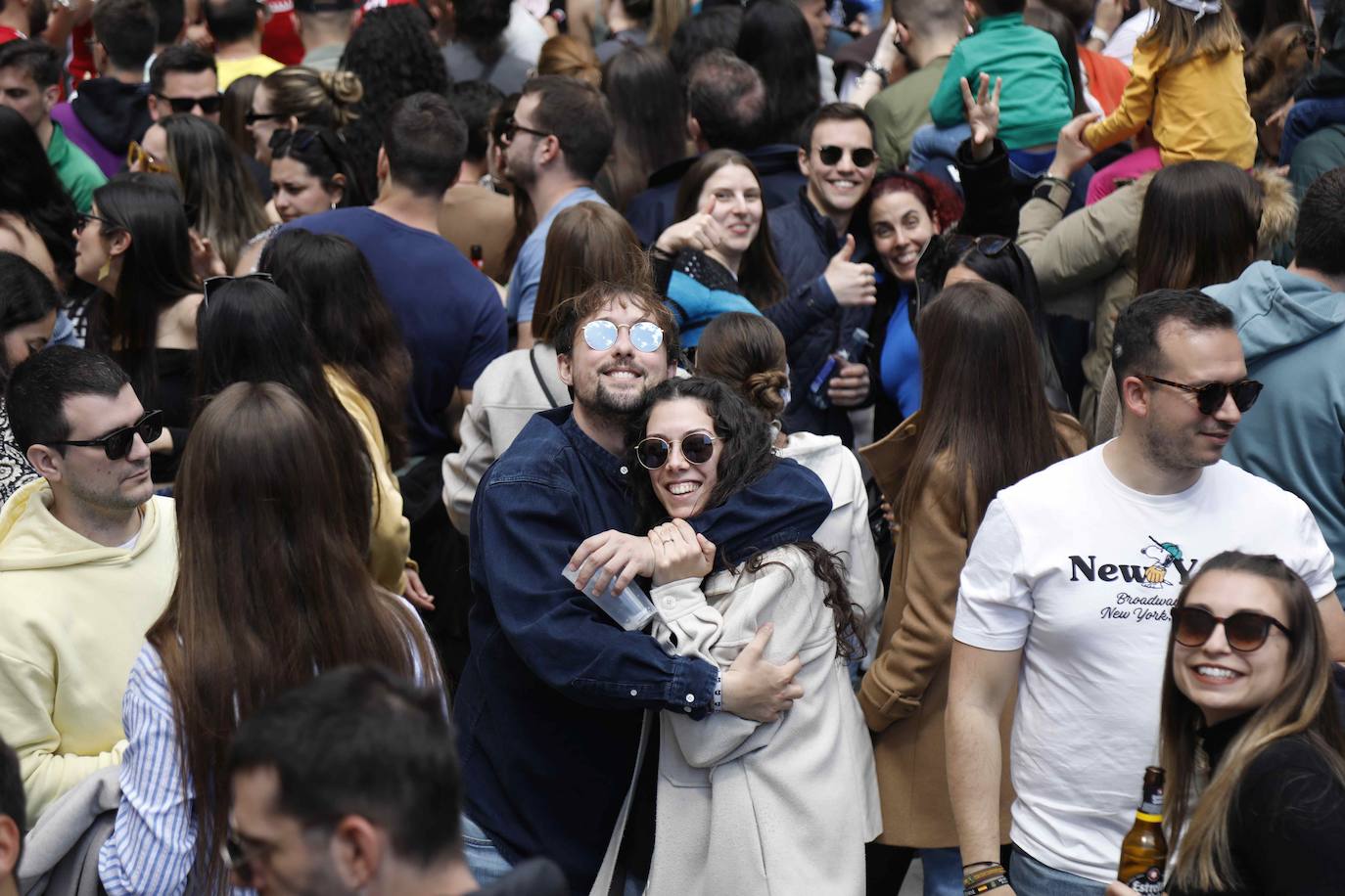 La segunda jornada de charangas de Peñafiel, en imágenes