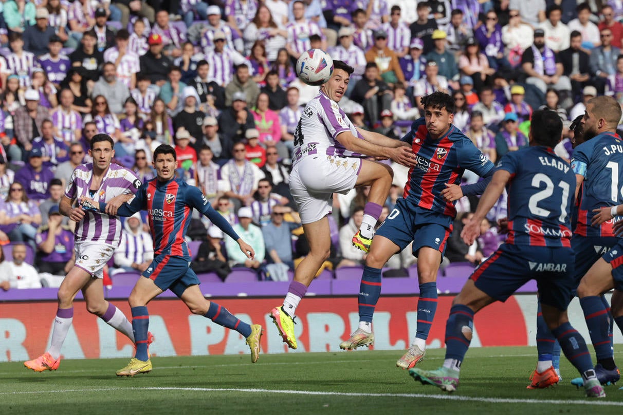 Las imágenes del Real Valladolid - SD Huesca