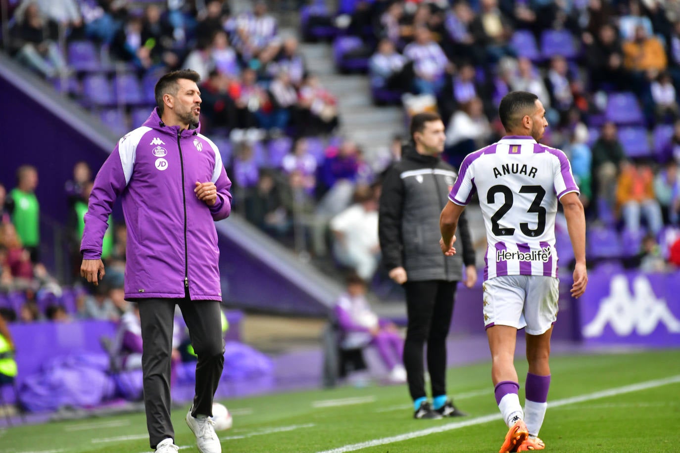 Las imágenes del Real Valladolid - SD Huesca