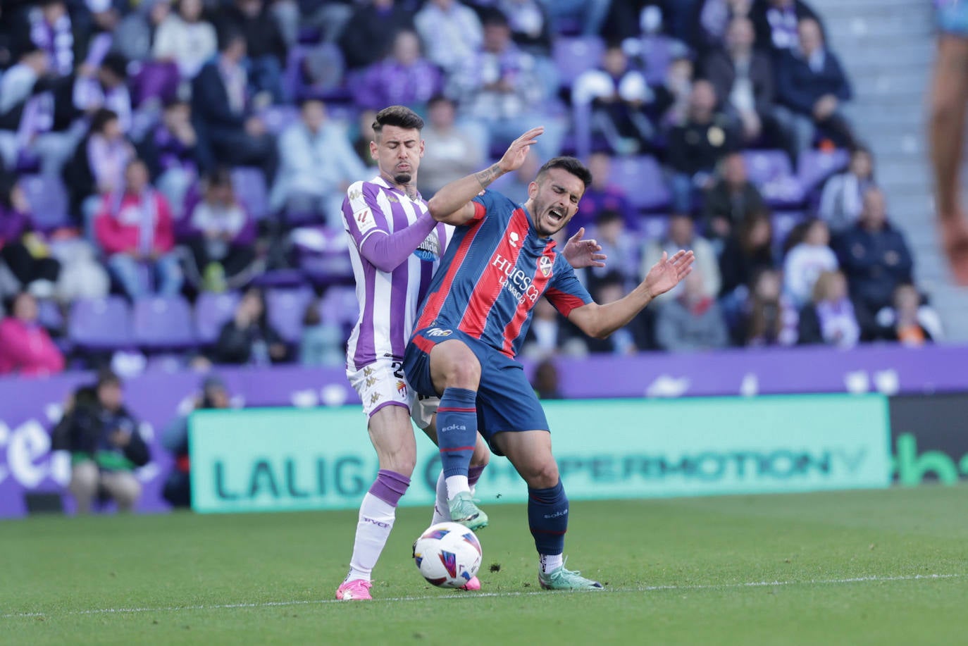 Las imágenes del Real Valladolid - SD Huesca