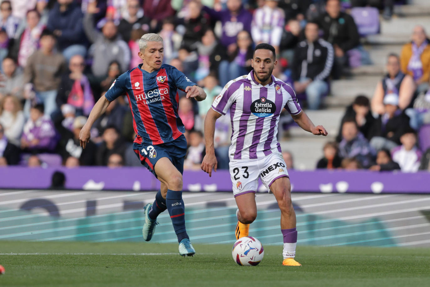 Las imágenes del Real Valladolid - SD Huesca