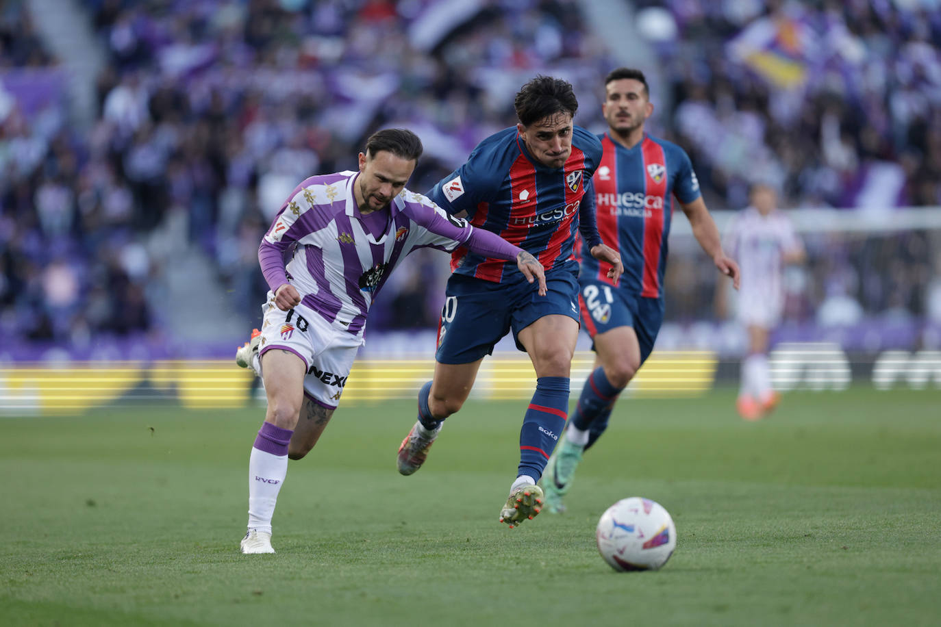 Las imágenes del Real Valladolid - SD Huesca