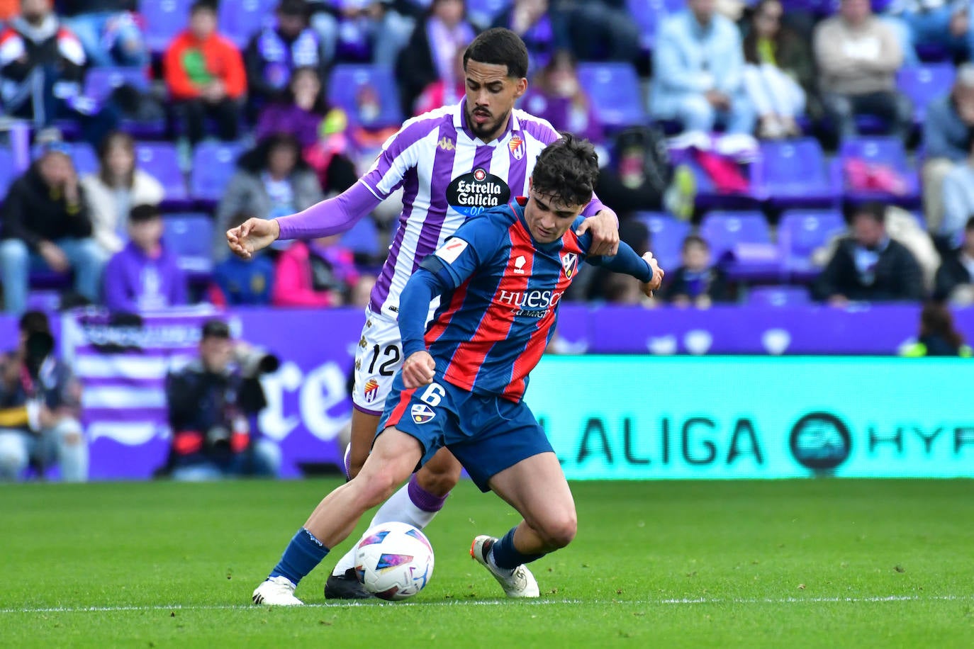 Las imágenes del Real Valladolid - SD Huesca