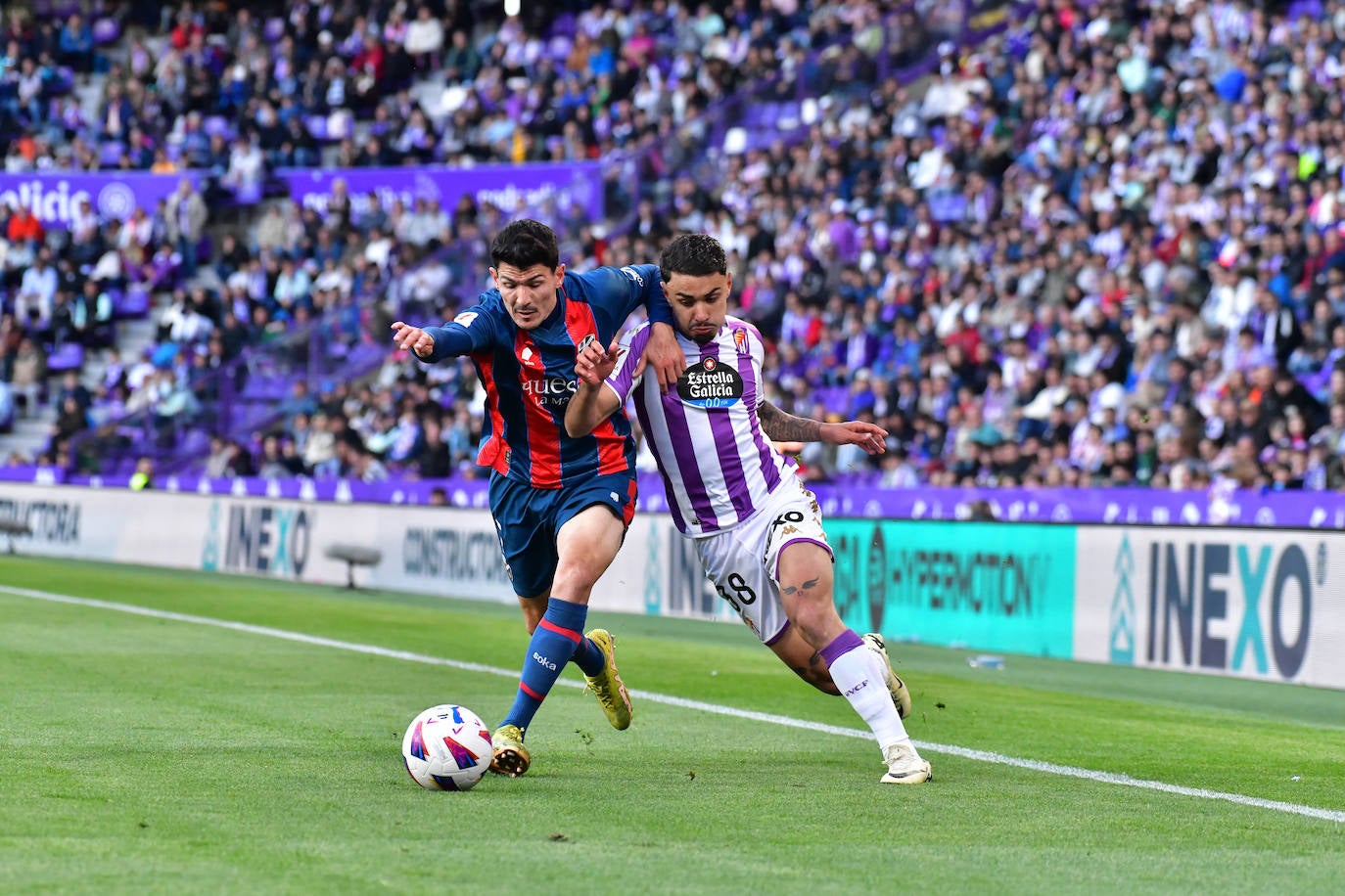 Las imágenes del Real Valladolid - SD Huesca