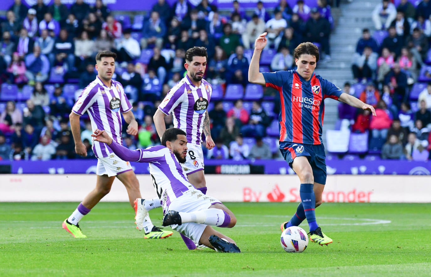 Las imágenes del Real Valladolid - SD Huesca