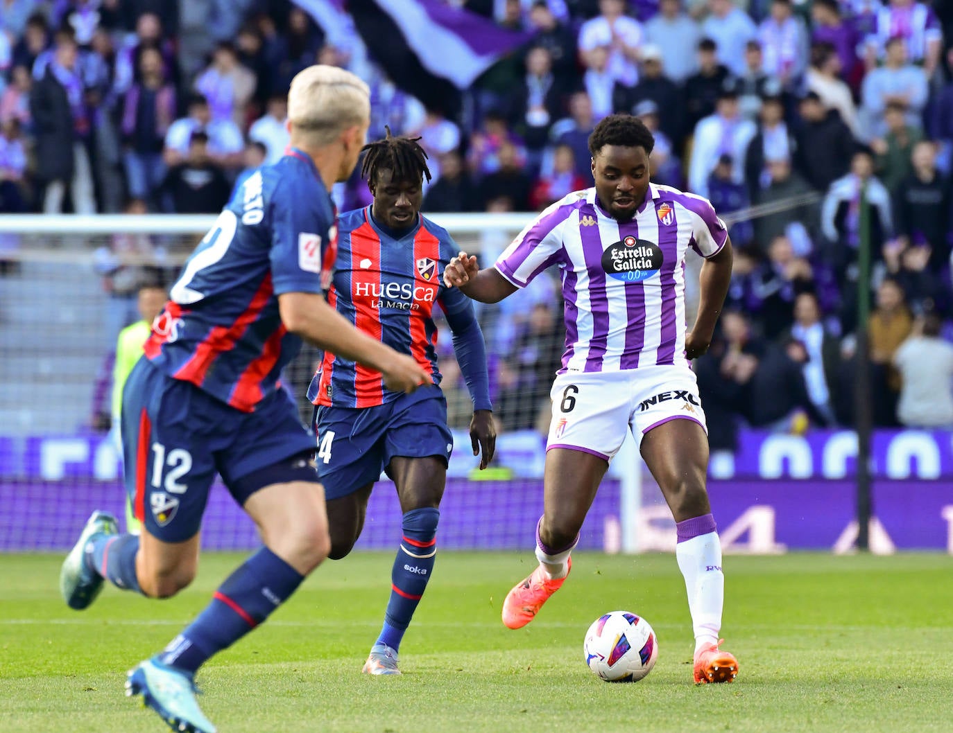 Las imágenes del Real Valladolid - SD Huesca