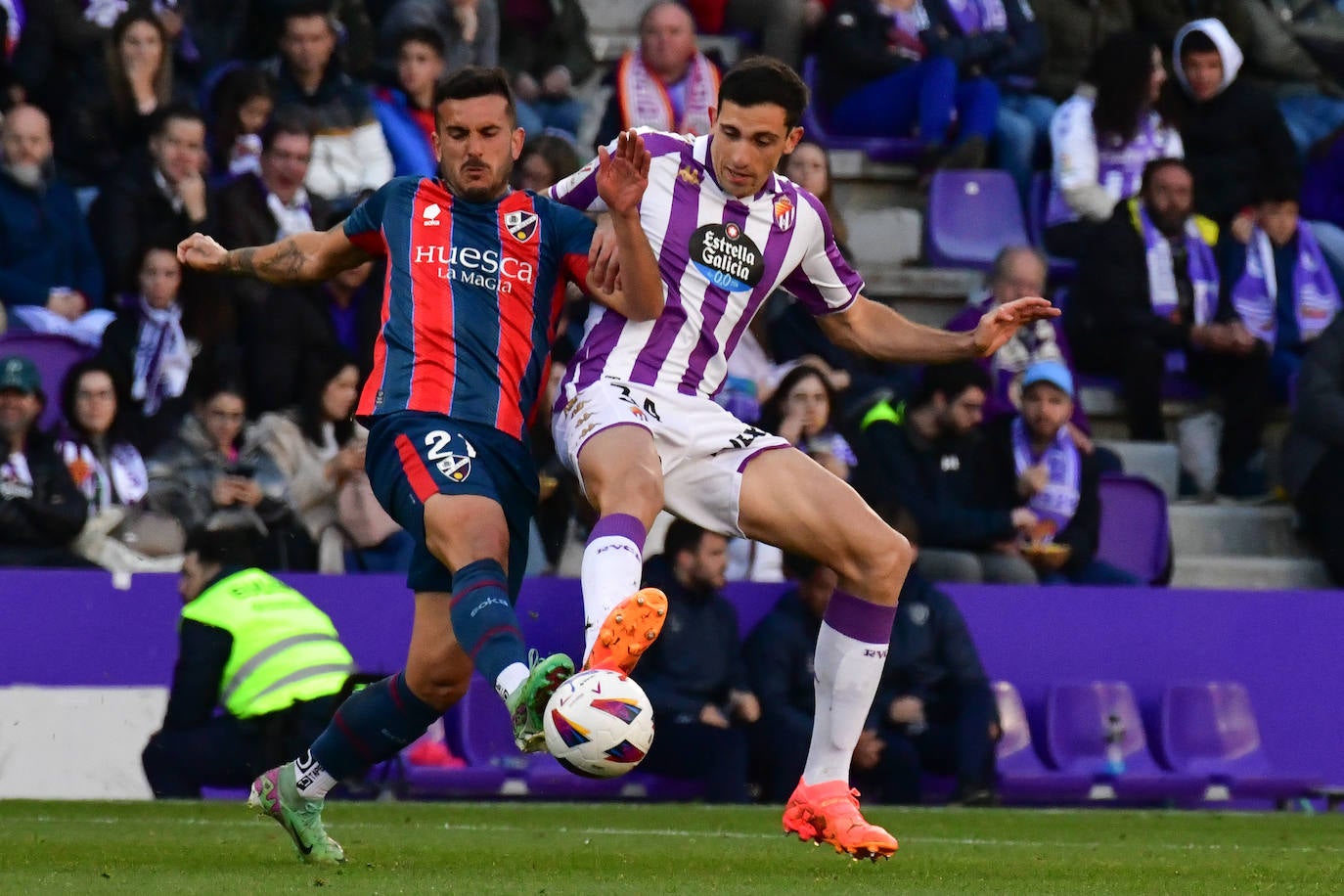 Las imágenes del Real Valladolid - SD Huesca