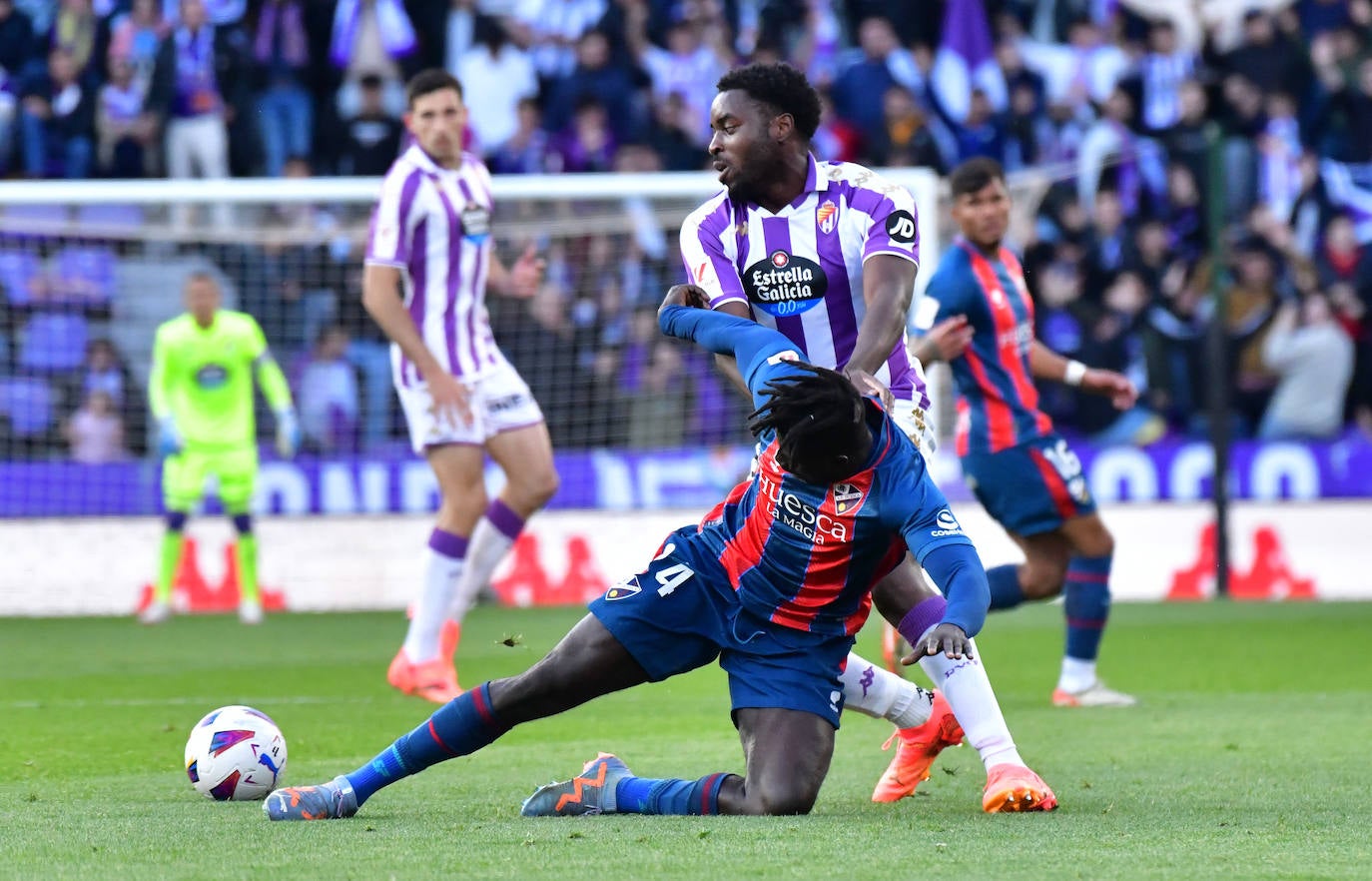 Las imágenes del Real Valladolid - SD Huesca