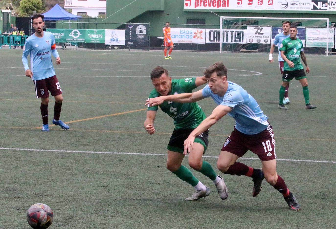 La derrota de la Segoviana en Canarias, en imágenes