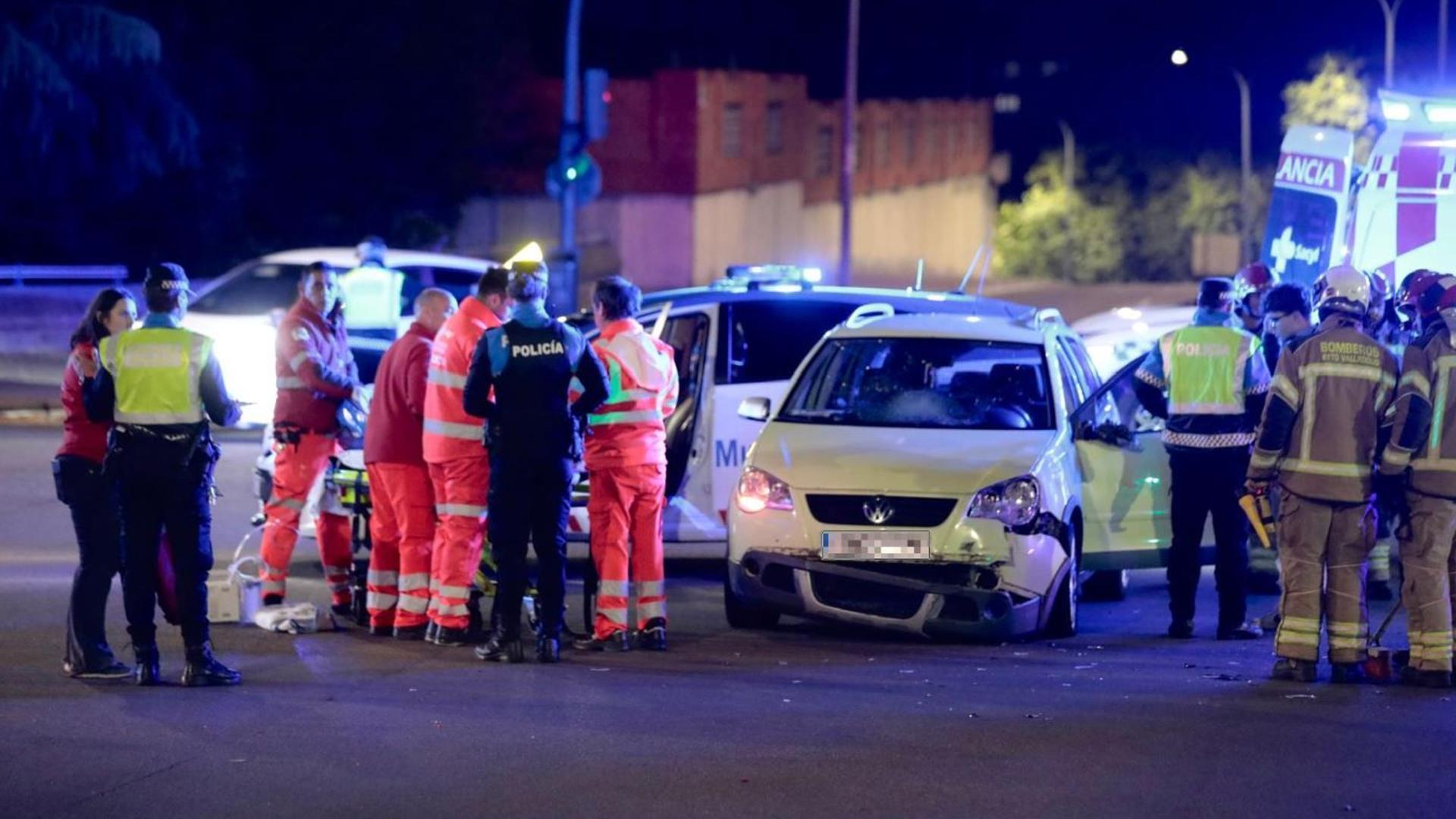 Valladolid: Herido un repartidor de comida rápida tras colisionar con ...