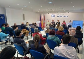 Reunión del comité ejecutivo del PP.