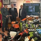 La Guardia Civil esclarece trece robos en Segovia