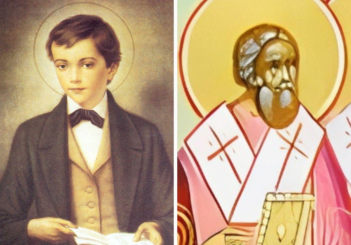 Santo Domingo Savio y San Protógenes.